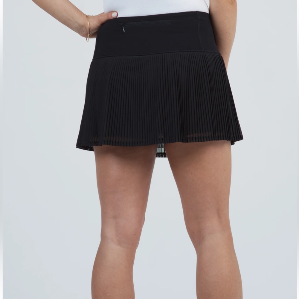 IBKUL Essential Pleated Sheer Solid Skort Pickleb… - image 4
